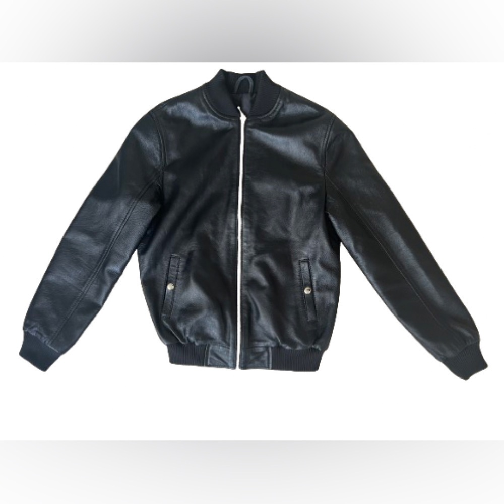 Mongol Shevro Kids Leather Jacket. Size 8-10